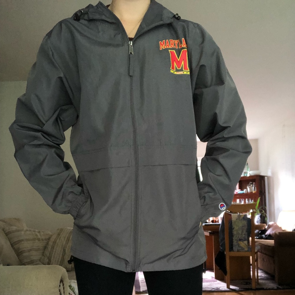 UMD champion rain coat